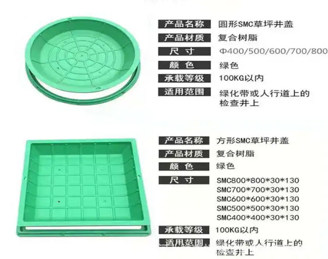 天等树脂复合种植井盖展示